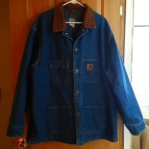 Men's Carhartt Jean jacket lined